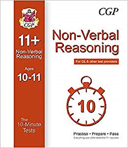 10-Minute Tests for 11+ Non-Verbal Reasoning (Ages 10-11) - CEM Test (CGP 11+ CEM) von Coordination Group Publications Ltd (CGP)